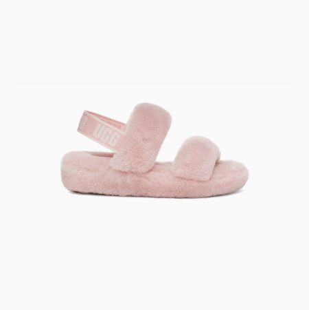 UGG Oh Yeah Pink Slippers for Women (SNUX07829)